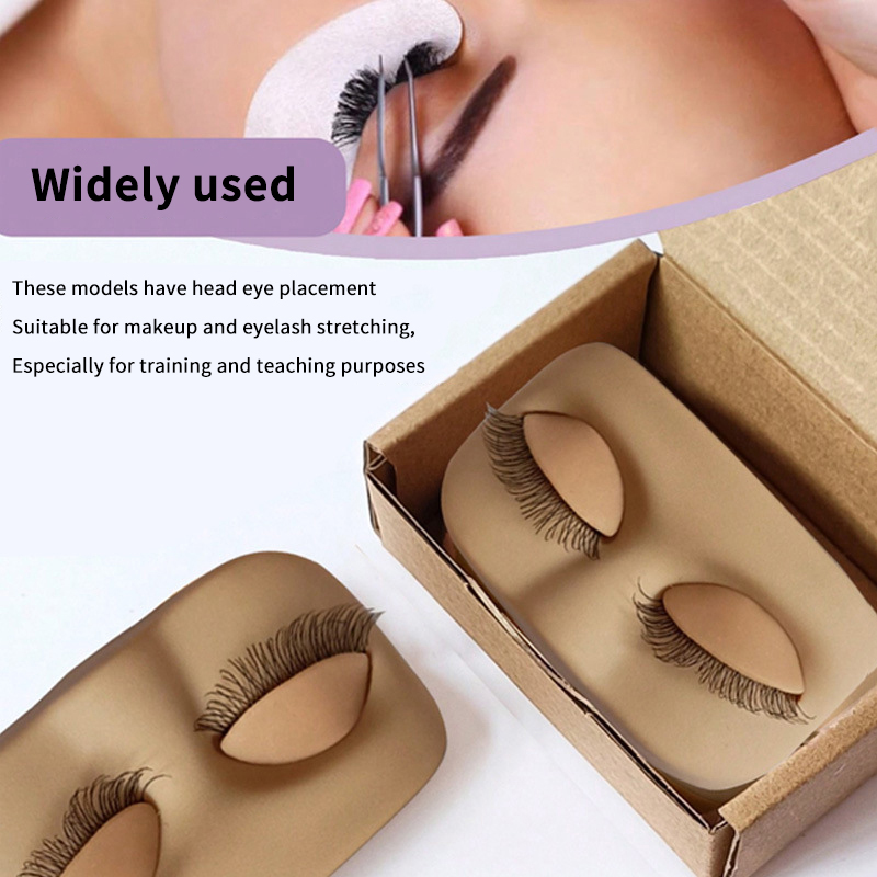 Eyelash Extension Model - 미니 래쉬 플랫 모델 헤드 연습용