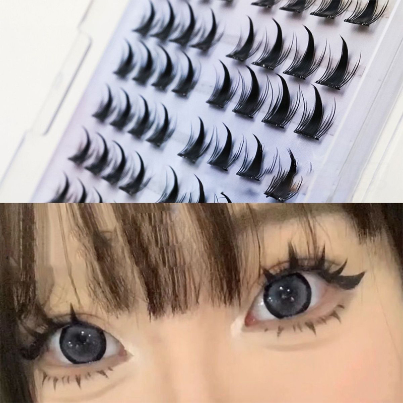 Eyelash Extension Cluster - 시뮬레이션 인조 속눈썹 만화 엘프 셀프