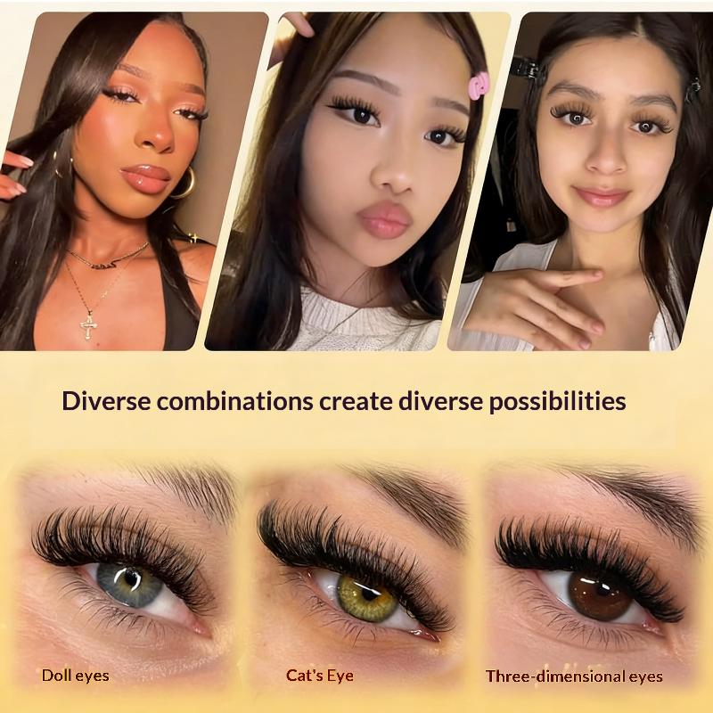 Eyelash Extension Cluster - 새로운 DIY 속눈썹 연장 키트 글루