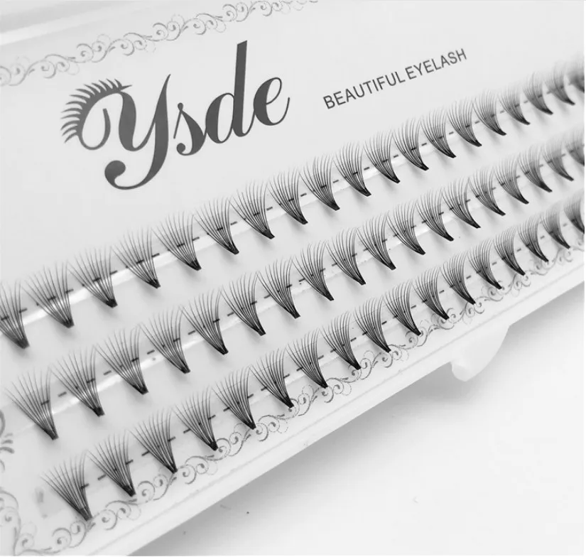 Eyelash Extension For Big Eyes - 60개 묶음/세트 천연 6D 블랙 0.07mm