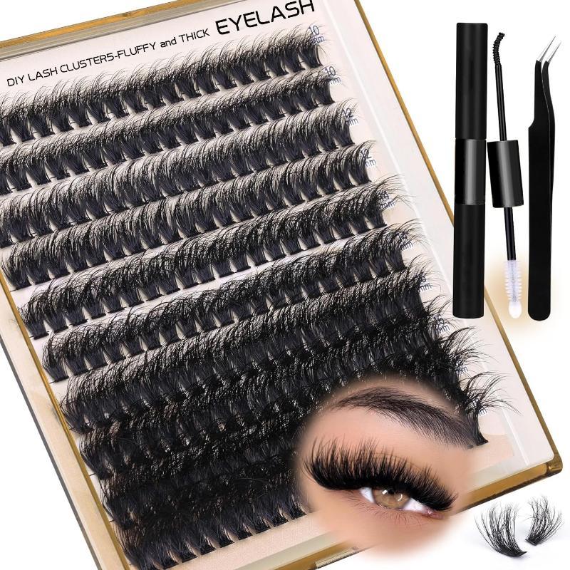 Eyelash Extension Cluster - 새로운 풍성하고 두꺼운 속눈썹 클러스터 DIY