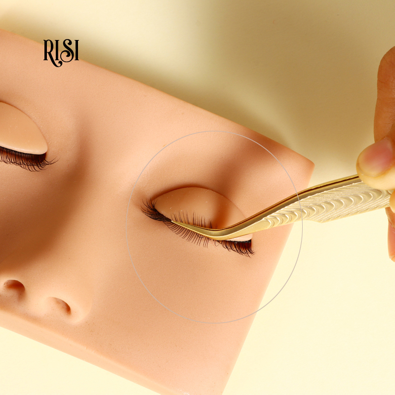 Eyelash Extension Model - 속눈썹 연장 훈련용 실리콘 마네킹 헤드,