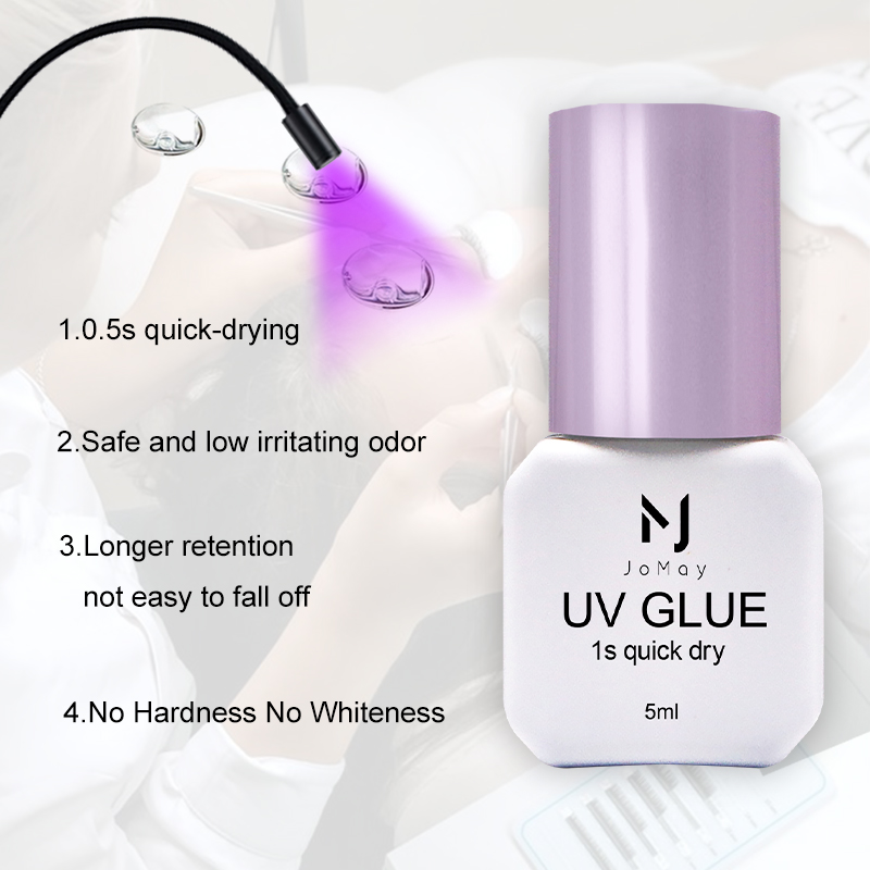 Sensitive Lash Glue - JOMAY 인조 속눈썹용 UV 접착제, 초고속