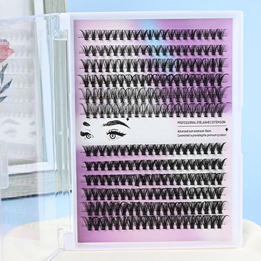 내추럴 룩 인조 속눈썹 위스피 스타일 클러스터 디자인  - Eyelash Extension Cluster 리뷰 및 가격