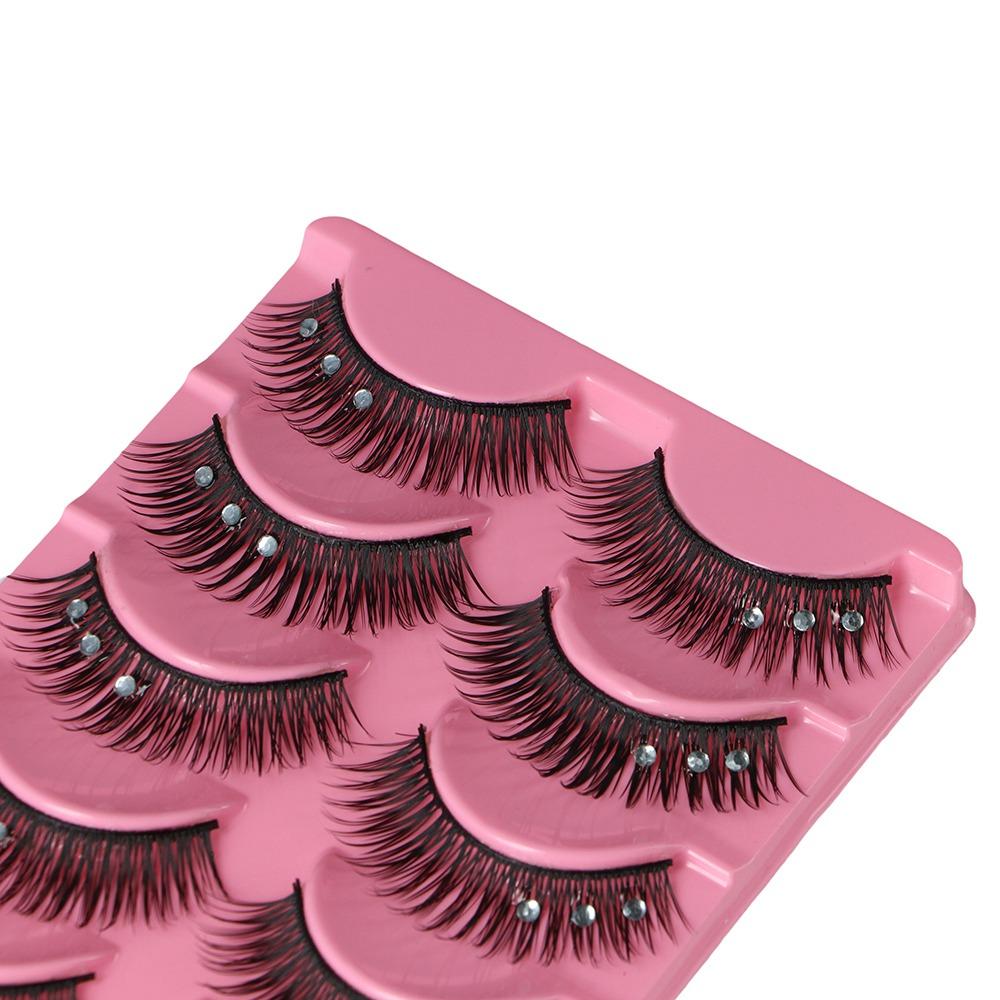 반짝이는 라인스톤 글리터 스팽글 라인스톤 인조 속눈썹  - Eyelash Extension For Big Eyes 리뷰 및 가격