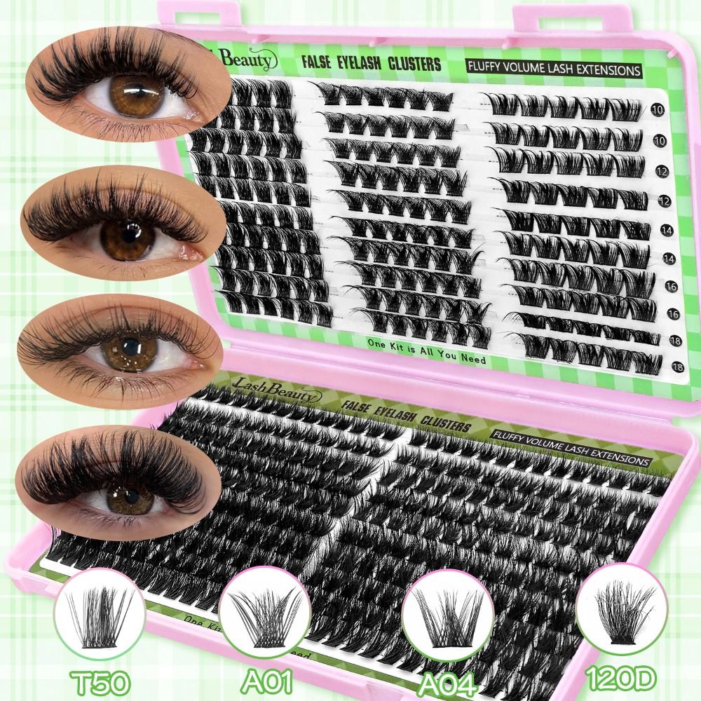 내추럴 룩 인조 속눈썹 본드 앤 씰 클러스터 디자인 3 - Eyelash Extension Cluster 리뷰 및 가격