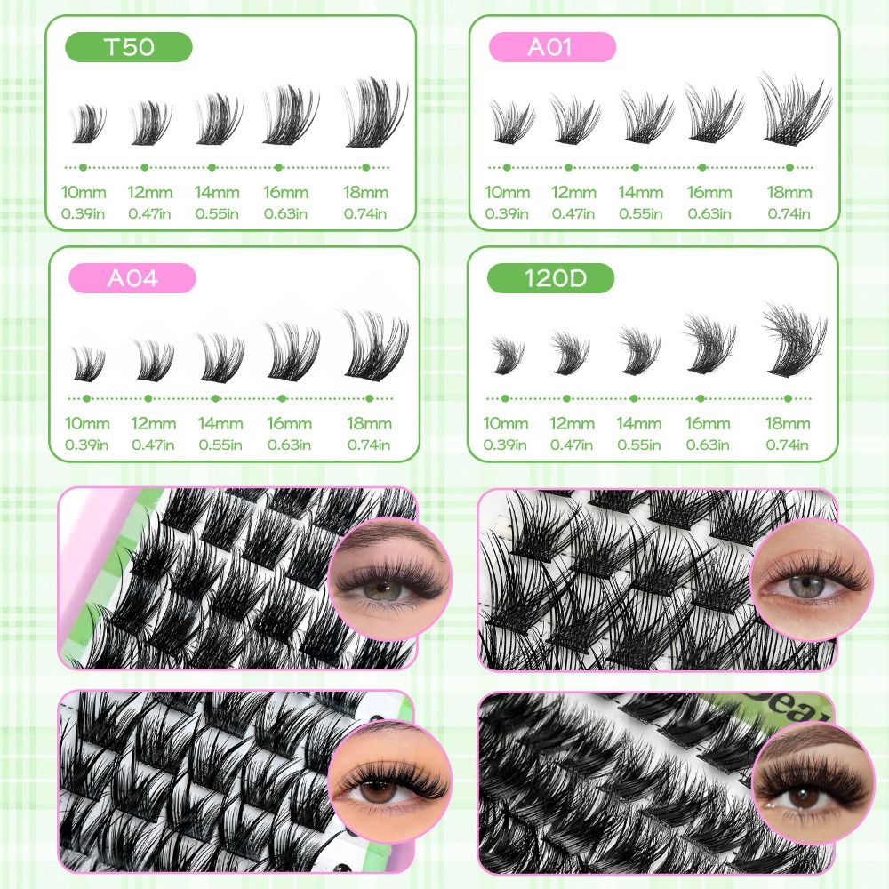 내추럴 룩 인조 속눈썹 본드 앤 씰 클러스터 디자인 3 - Eyelash Extension Cluster 리뷰 및 가격