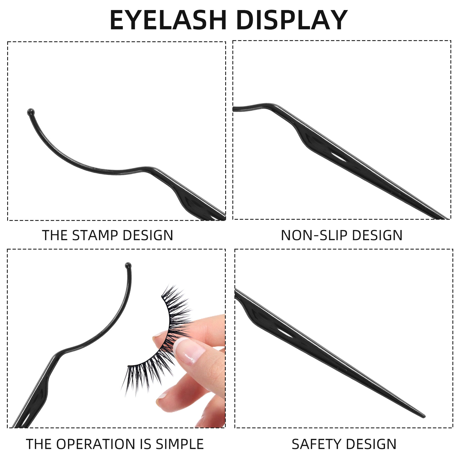10개입 인조 속눈썹 시험용 착용 장치 속눈썹 스타일  - Eyelash Extension Model 리뷰 및 가격