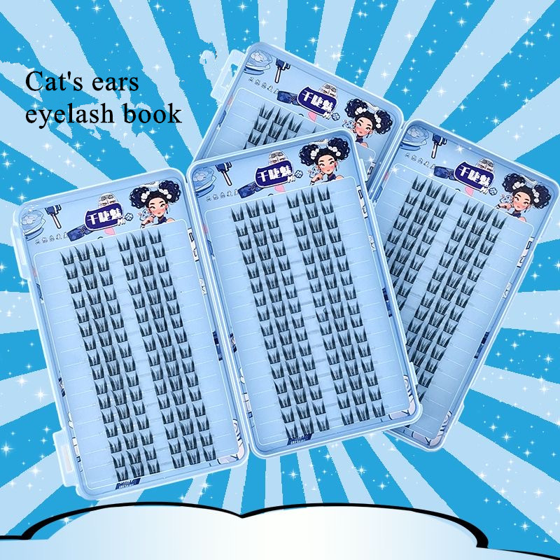 대용량 만화 속눈썹 책 자연 두꺼운 긴 재사용 가능한  - Eyelash Extension For Big Eyes 리뷰 및 가격