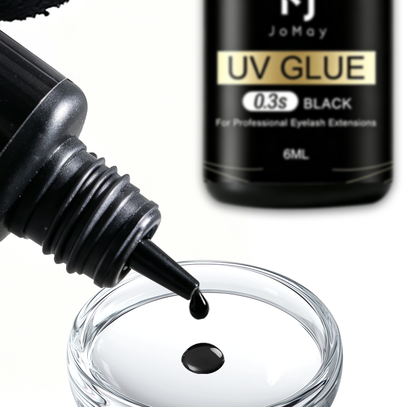 조메이 블랙 클리어 퍼플 UV 속눈썹 접착제 6ml 퍼 - Sensitive Lash Glue 리뷰 및 가격