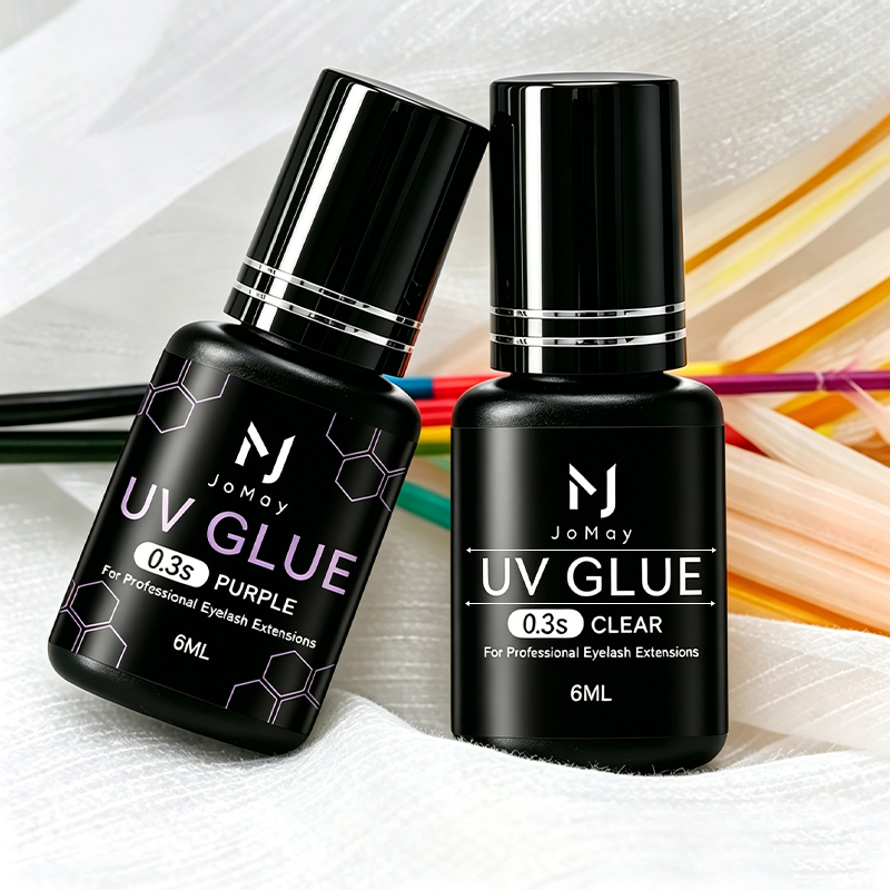 조메이 블랙 클리어 퍼플 UV 속눈썹 접착제 6ml 퍼 - Sensitive Lash Glue 리뷰 및 가격