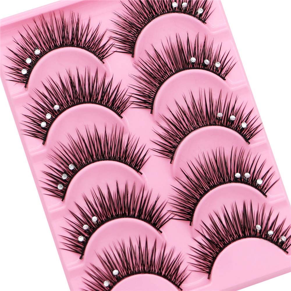 래쉬 샤이니 라인스톤 아이 메이크업 도구 라인스톤 인조 - Eyelash Extension For Big Eyes 리뷰 및 가격