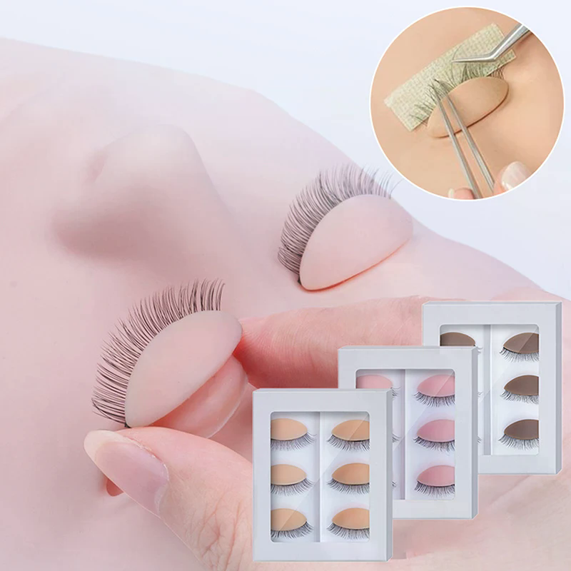 교체 가능한 인조 속눈썹 연장 연습용 헤드 모델 실리콘 - Eyelash Extension Model 리뷰 및 가격