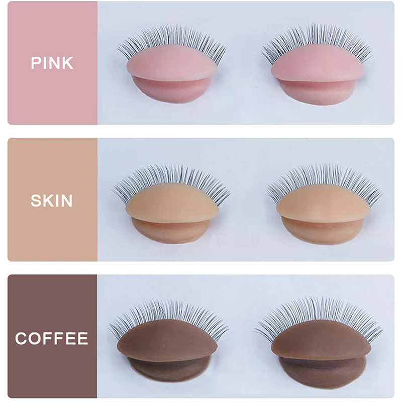 교체 가능한 인조 속눈썹 연장 연습용 헤드 모델 실리콘 - Eyelash Extension Model 리뷰 및 가격