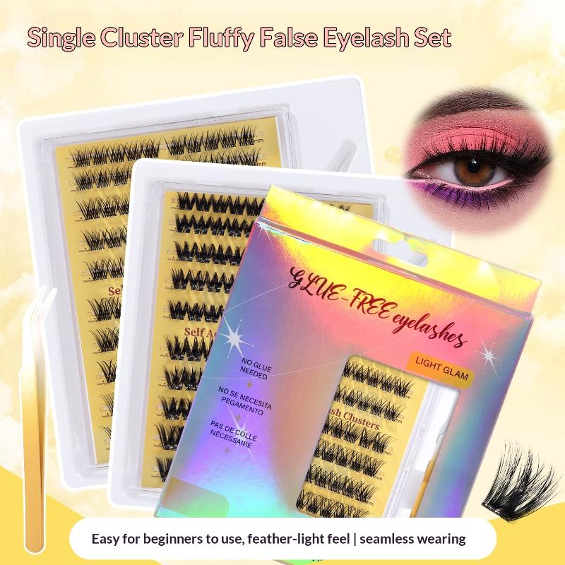 새로운 DIY 속눈썹 연장 키트 글루 프리 개별 속눈썹 - Eyelash Extension Cluster 리뷰 및 가격
