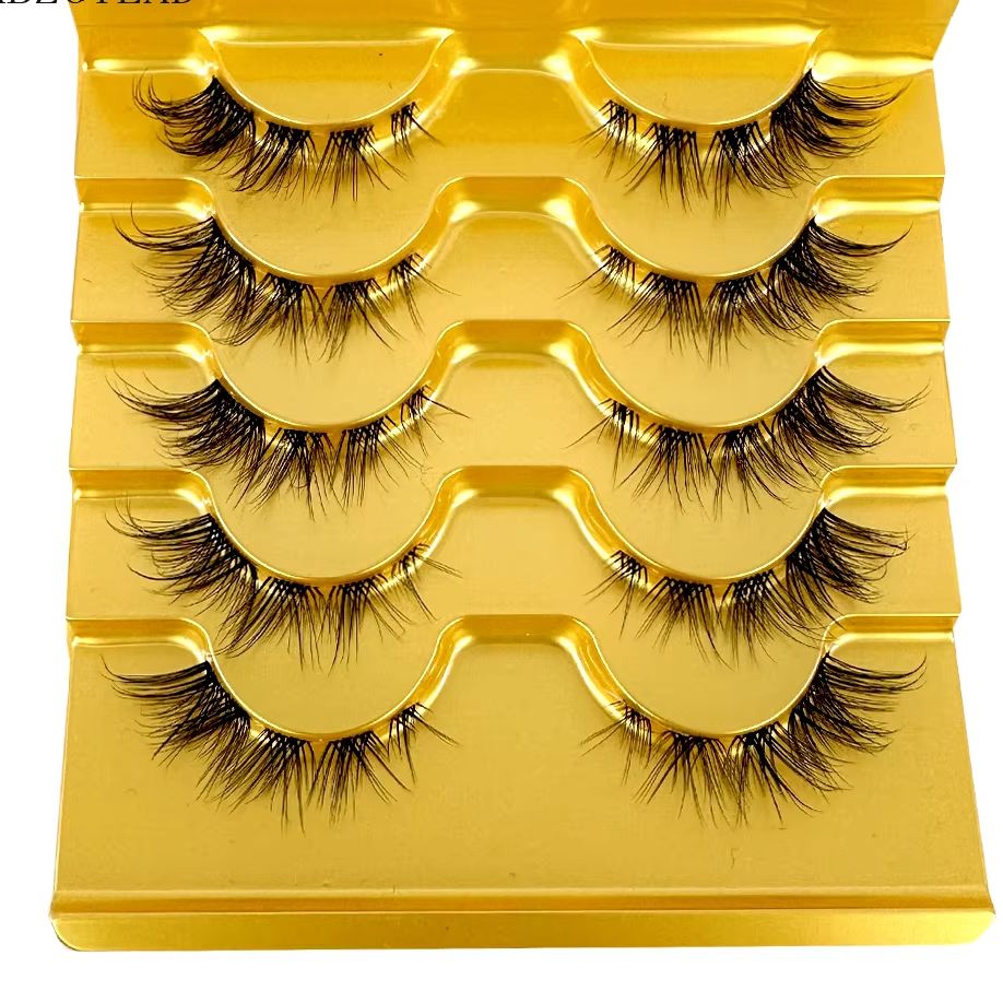 5쌍 밍크 속눈썹 투명 밴드 속눈썹 연장 자연스러운 인 - Eyelash Extension For Big Eyes 리뷰 및 가격