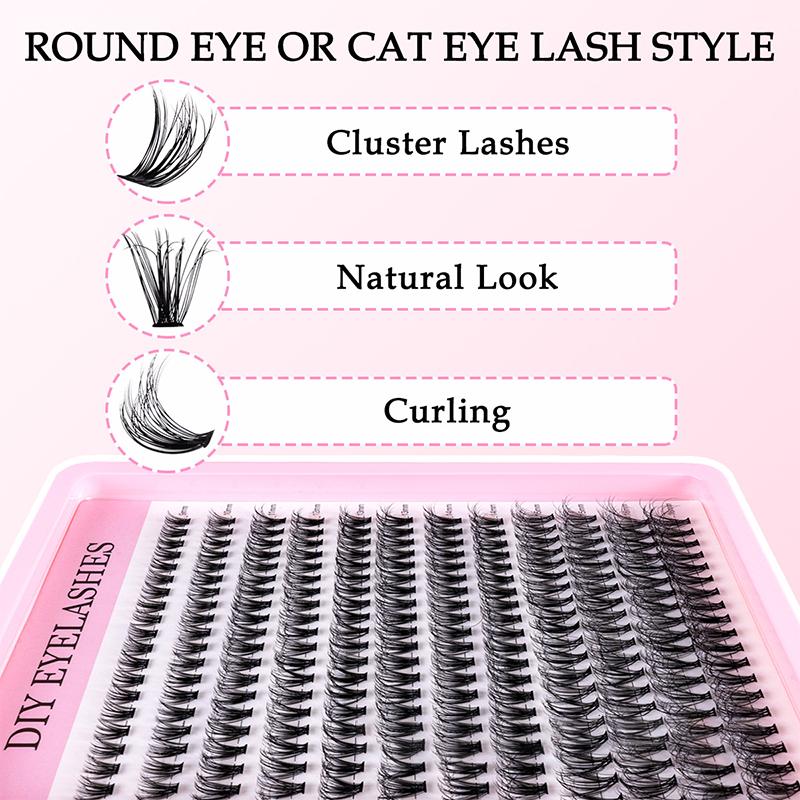 내추럴 클러스터 페더 래쉬 키트 DIY 속눈썹 연장 3 - Eyelash Extension Cluster 리뷰 및 가격