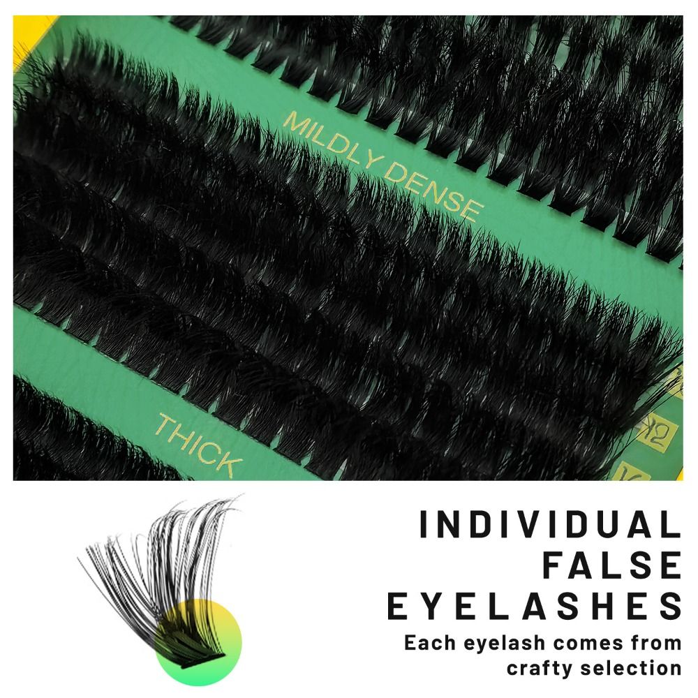 내추럴 룩 인조 속눈썹 본드 앤 씰 위스피 스타일 DI - Eyelash Extension Cluster 리뷰 및 가격