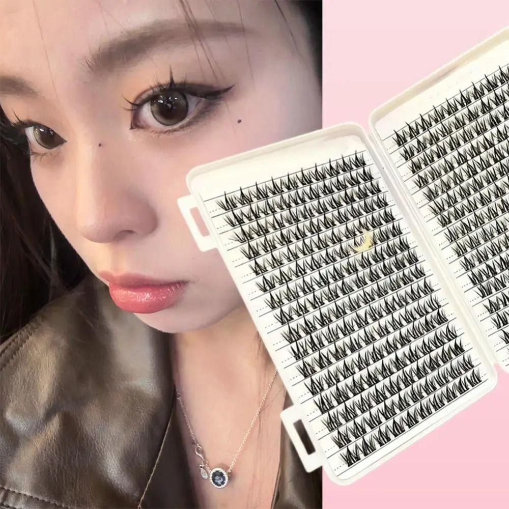 자연스러운 룩의 인조 속눈썹 본드 앤 실 클러스터 디자 - Eyelash Extension Cluster 리뷰 및 가격