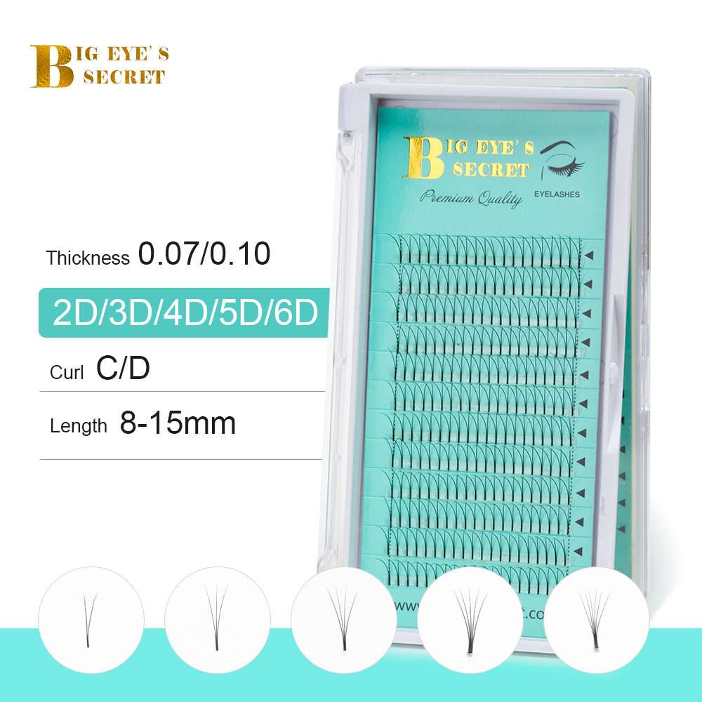 BES 2D 3D 4D 5D 6D 팬 볼륨 속눈썹 연장 - Eyelash Extension For Big Eyes 리뷰 및 가격