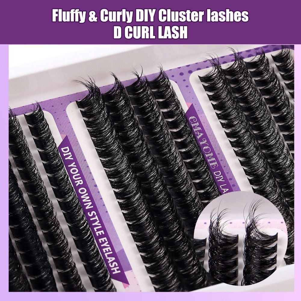 내추럴 룩 인조 속눈썹 위스피 스타일 본드 앤 씰 DI - Eyelash Extension Cluster 리뷰 및 가격