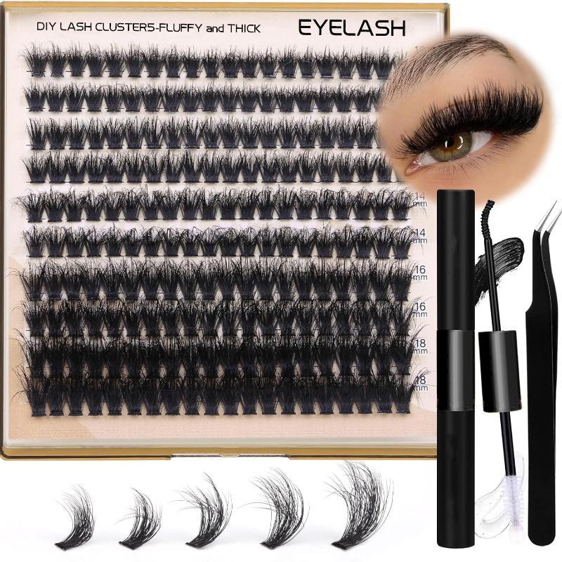 새로운 풍성하고 두꺼운 속눈썹 클러스터 DIY 속눈썹  - Eyelash Extension Cluster 리뷰 및 가격