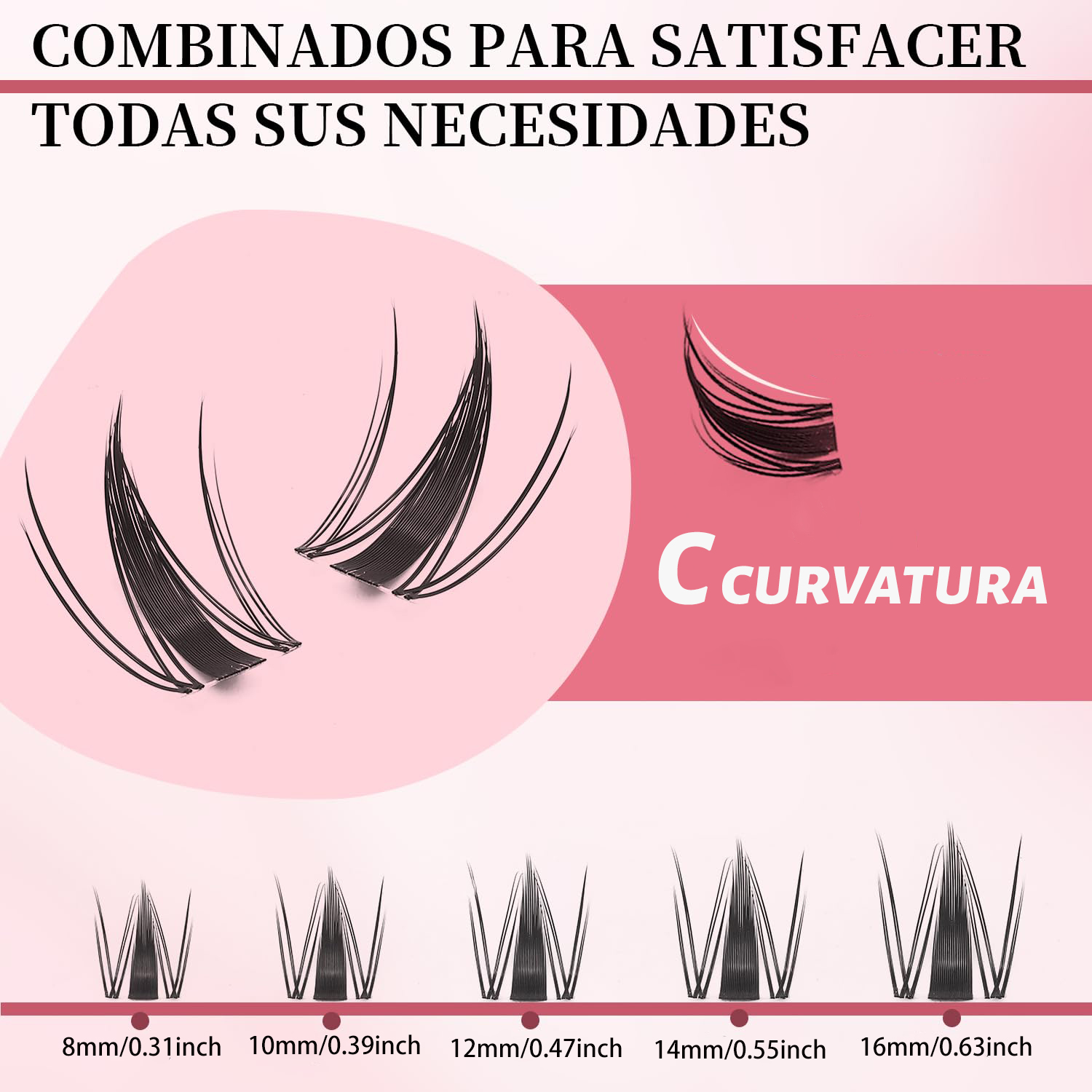 150개 DIY 천연 두꺼운 클러스터 인조 속눈썹, 8 - Eyelash Extension For Big Eyes 리뷰 및 가격