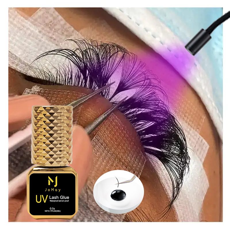 조메이 블랙 UV 속눈썹 접착제 0.5초 초고속 건조  - Sensitive Lash Glue 리뷰 및 가격