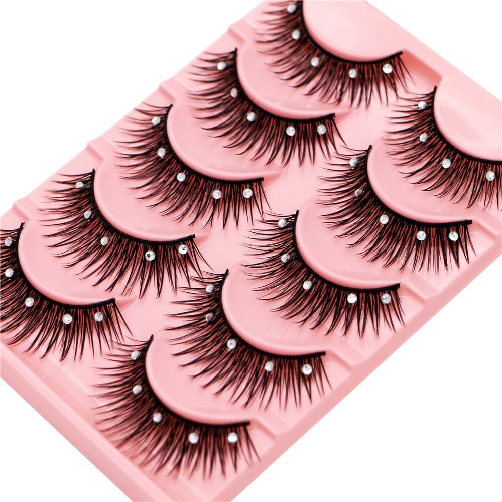 크로스 래쉬 글리터 스팽글 롱래스팅 라인스톤 인조 속눈 - Eyelash Extension For Big Eyes 리뷰 및 가격
