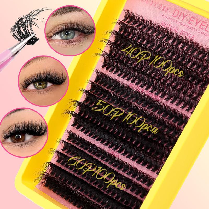 클러스터 속눈썹 키트 개별 속눈썹 볼륨 믹스 트레이 3 - Eyelash Extension Cluster 리뷰 및 가격