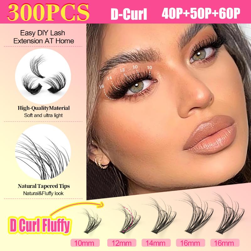 클러스터 속눈썹 키트 개별 속눈썹 볼륨 믹스 트레이 3 - Eyelash Extension Cluster 리뷰 및 가격