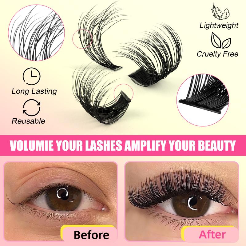클러스터 속눈썹 키트 개별 속눈썹 볼륨 믹스 트레이 3 - Eyelash Extension Cluster 리뷰 및 가격