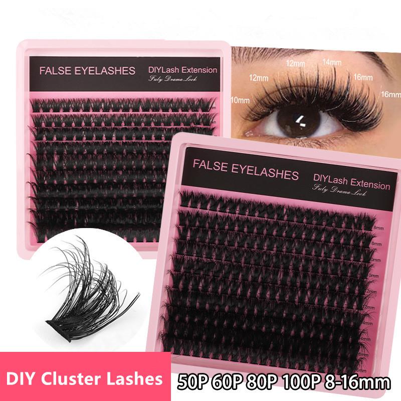 새로운 10줄 140개 클러스터 풍성하고 두꺼운 속눈썹 - Eyelash Extension Cluster 리뷰 및 가격
