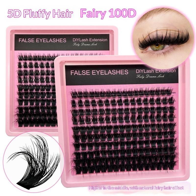 새로운 10줄 140개 클러스터 풍성하고 두꺼운 속눈썹 - Eyelash Extension Cluster 리뷰 및 가격