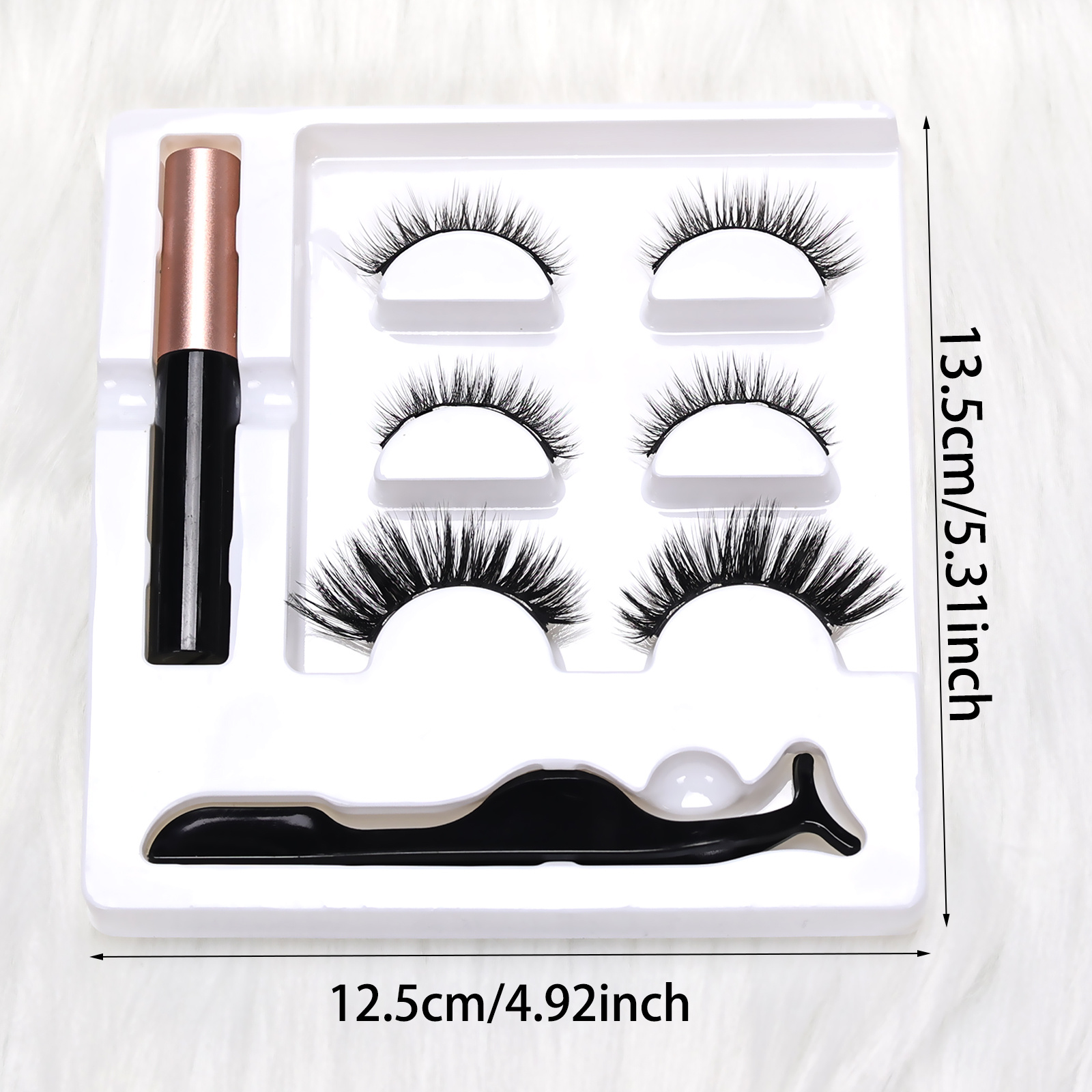 재사용 가능한 부드러운 인조 마그네틱 속눈썹 3쌍 수제 - Sensitive Lash Glue 리뷰 및 가격