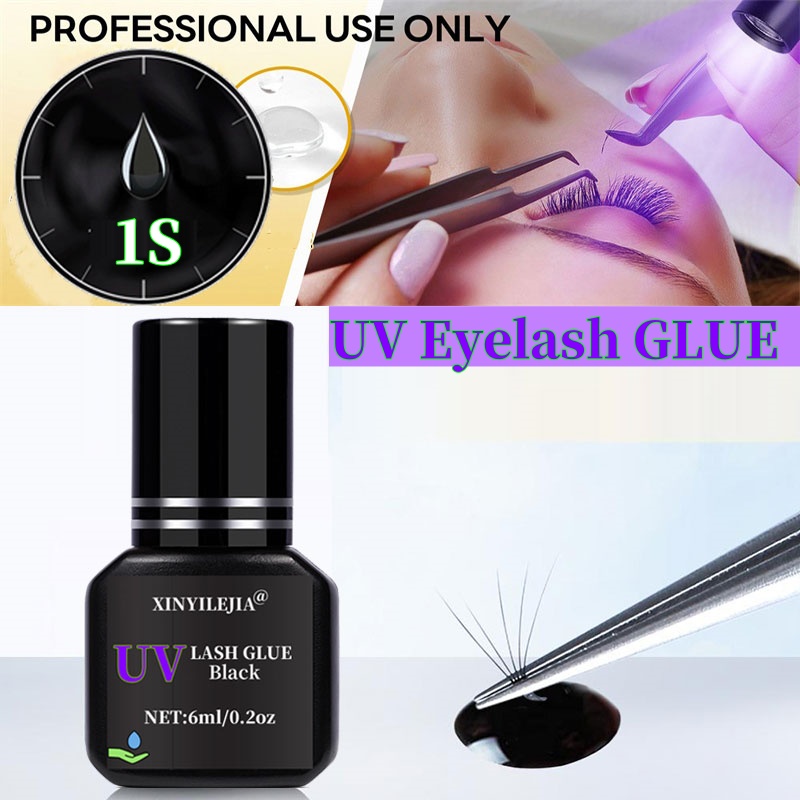 새로운 UV 속눈썹 접착제 6ml 속눈썹 연장 민감한  - Sensitive Lash Glue 리뷰 및 가격