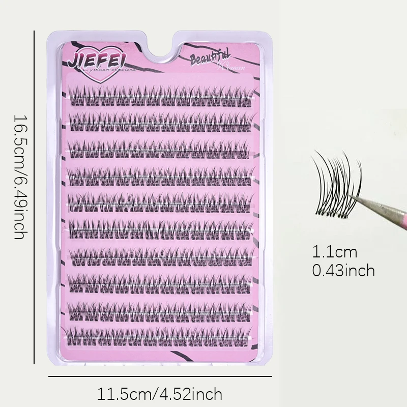피쉬테일 디자인의 푹신한 셀프 접착식 인조 속눈썹, 접 - Sensitive Lash Glue 리뷰 및 가격